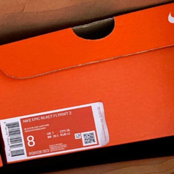 Nike Epic React Flyknit 2 Black Lime Pink Running Shoes Mens BQ8928-003 - Picture 15 of 15